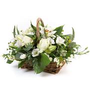 Basket Arrangement white